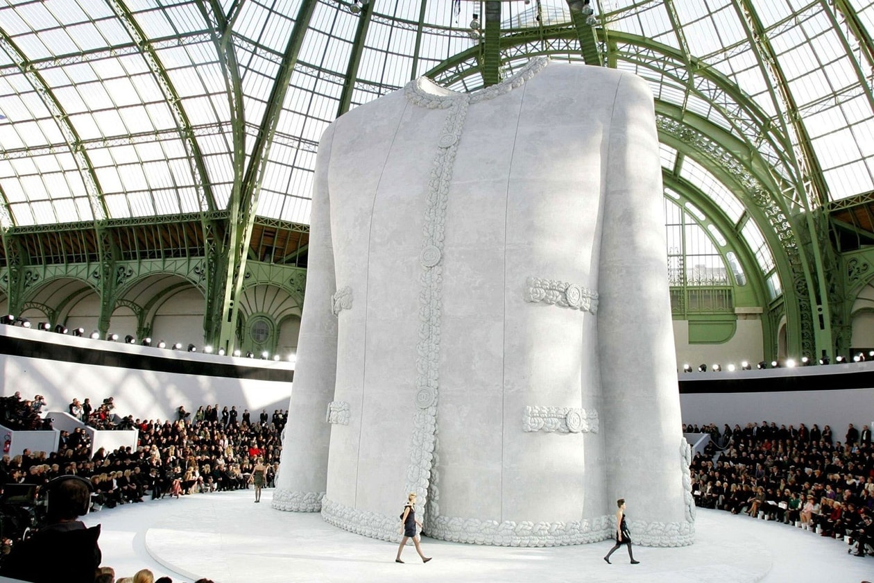 Karl Lagerfeld greatest Chanel fashion show sets