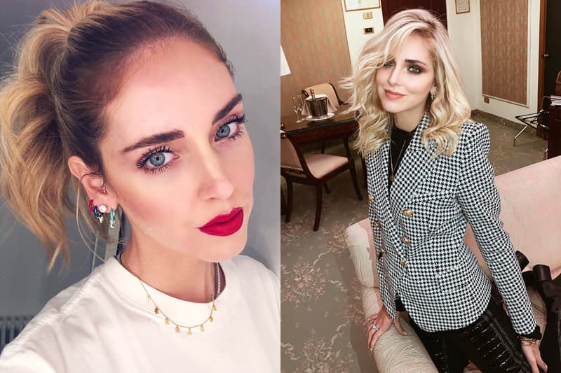 Chiara Ferragni fashion blogger instagram influencers The Blonde Salad Beauty Bites makeup artist Manuele Mameli Sephora Viktor & Rolf Parfums Lancôme Celebrities beauty brand makeup cosmetics line