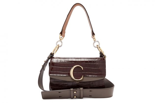chloe c leather bag
