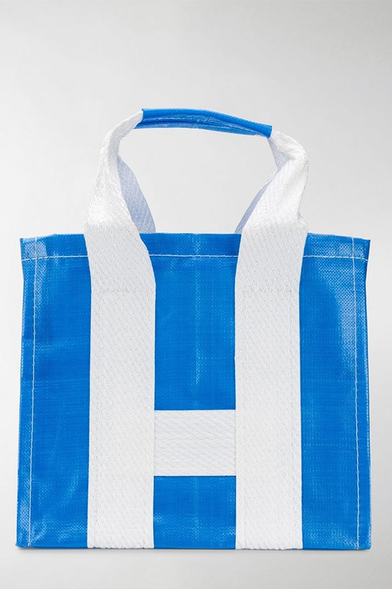comme des garcons shirt shopper tote bags