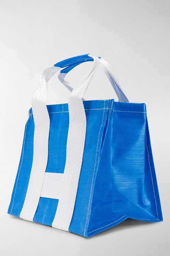 comme des garcons shirt shopper tote bags