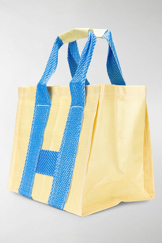 comme des garcons shirt shopper tote bags