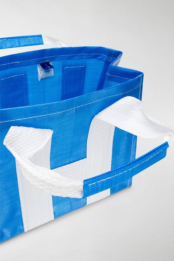 comme des garcons shirt shopper tote bags