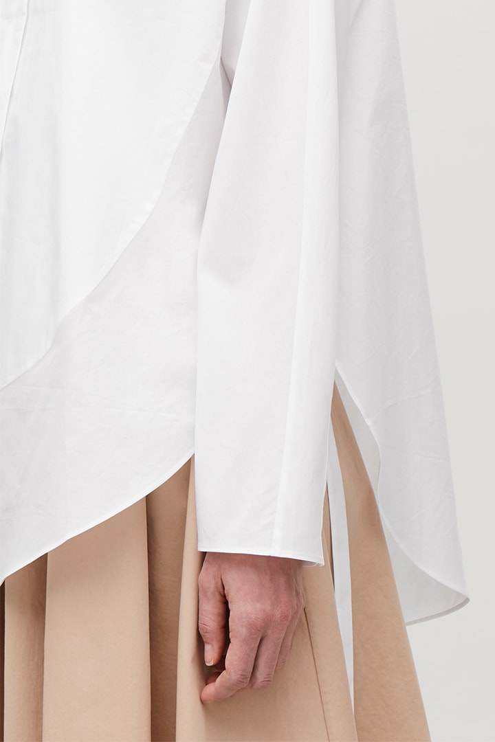 cos white shirt