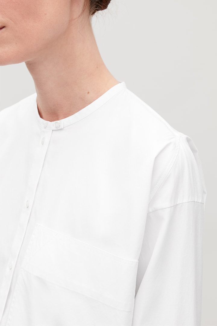 cos white shirt