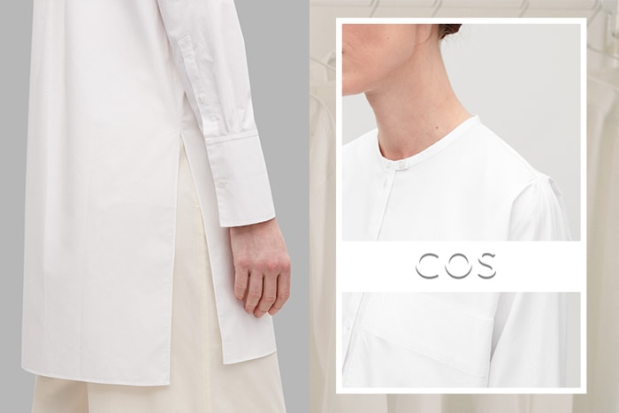 衣櫥必備之基本單品：COS 推出「白襯衫企劃」，滿足一眾注重細節的簡約控！