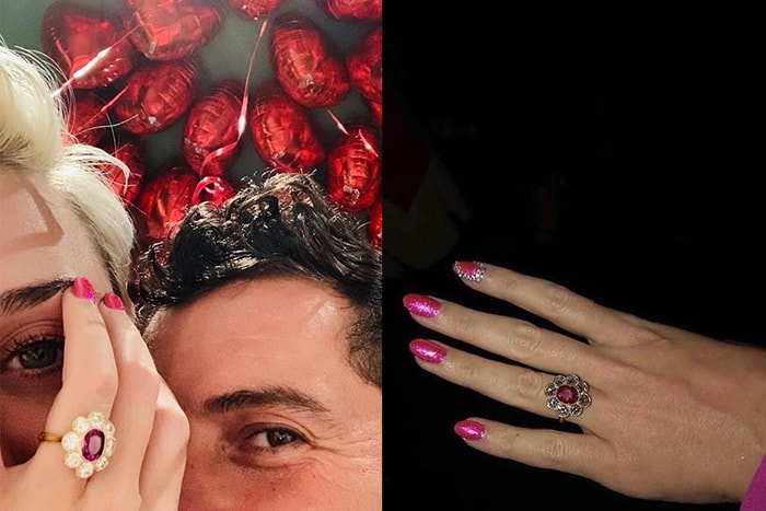 Orlando Bloom 送給 Katy Perry 這個價值千萬的「花型婚戒」原來藏有巧思!