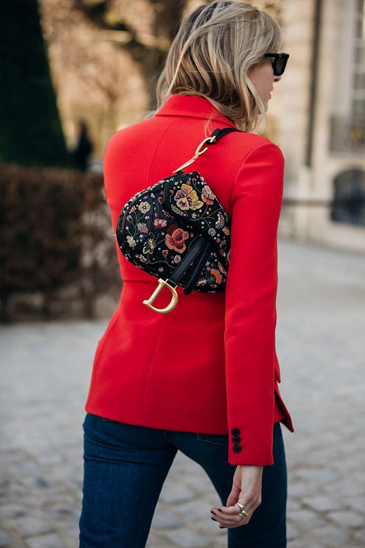 Street Style 2019 Paris Dior Saddle Bag Jonathan Daniel Pryce