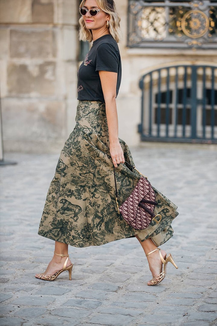 Street Style 2019 Paris Dior Saddle Bag Jonathan Daniel Pryce French Blogger
