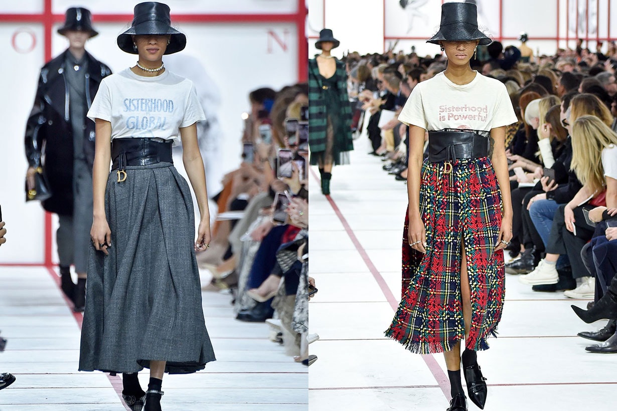 dior feminist slogan t-shirt