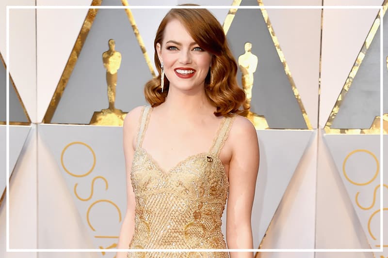 emma stone skin care routine before red carpet