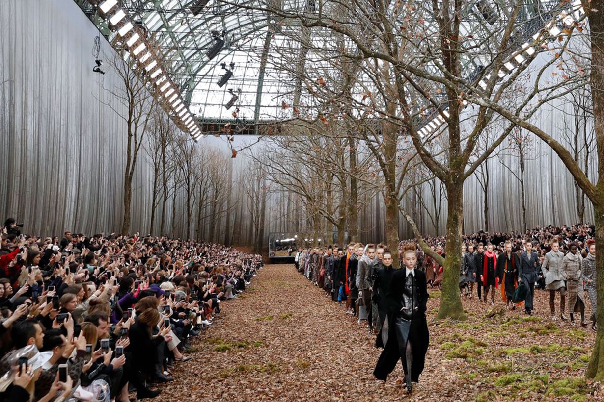 Enchanted Forest Chanel Tree Runway