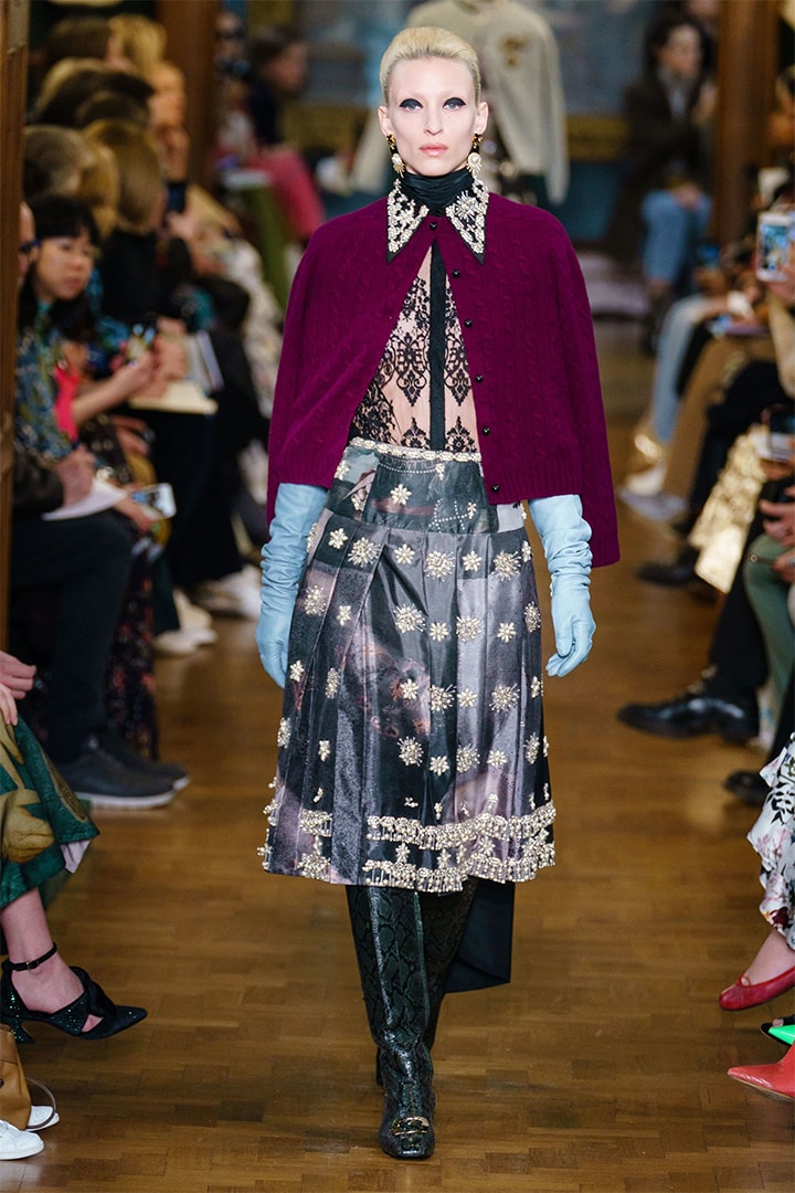 Erdem Fall 2019 Runway Erdem Moralioglu Principessa Orietta Doria Pamphilj