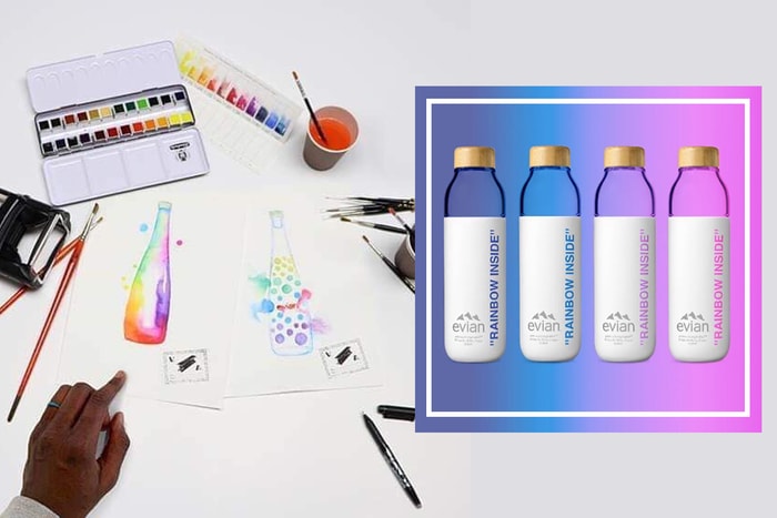 一起動手支持環保!evian x Virgil Abloh 首次推出環保聯名商品!