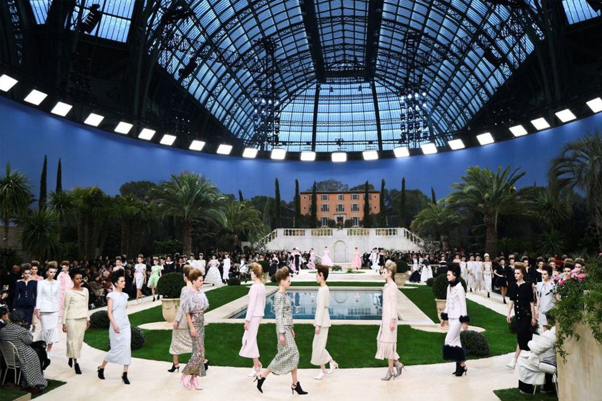 Chanel Garden Runway