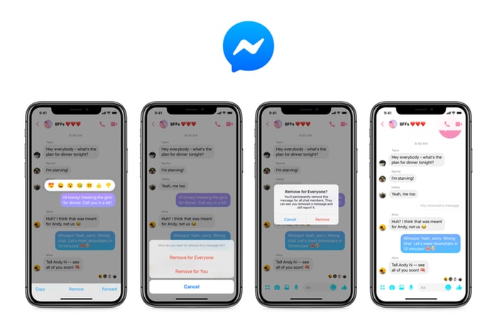 FB Messenger 終於推出撤回訊息功能,但別忘了有一定時間限制!