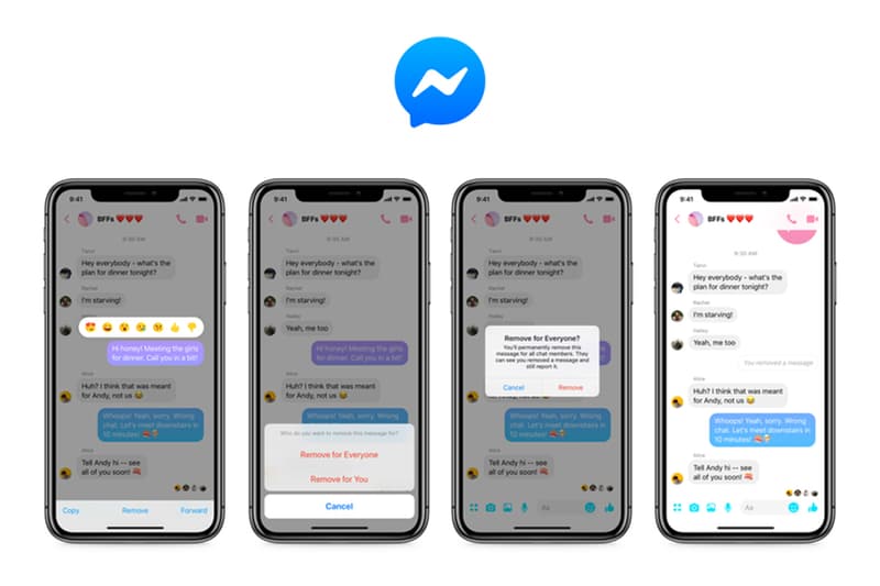 Facebook Messenger Unsend Messages