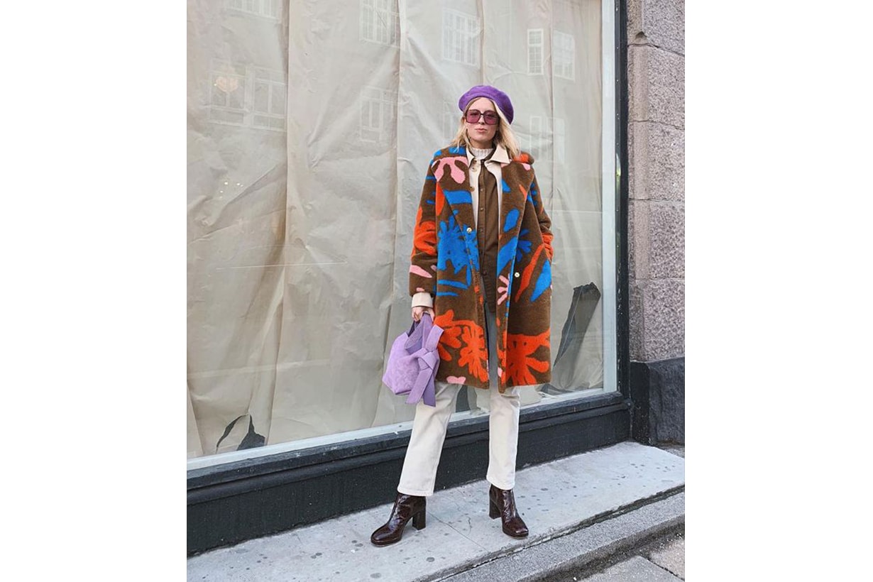 Prints Coat Street Style
