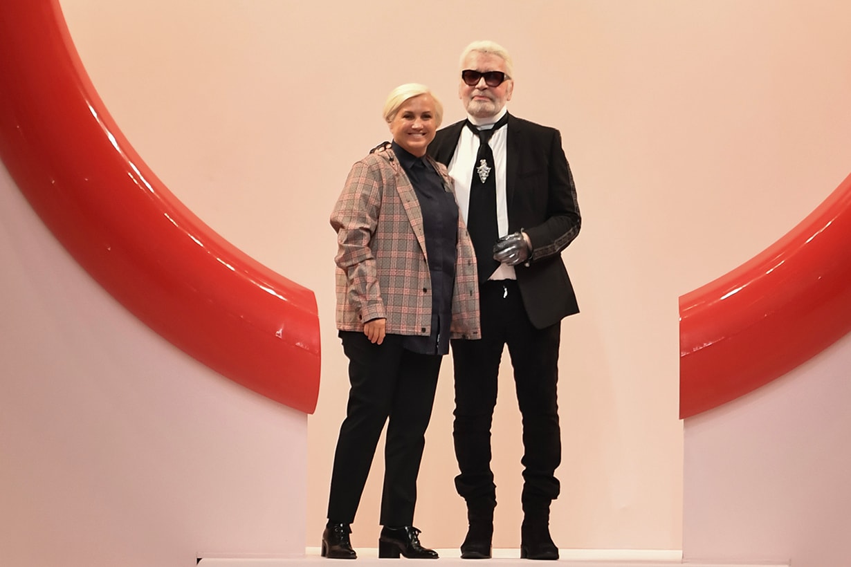 Karl Lagerfeld Fendi creative director Silvia Venturini Fendi