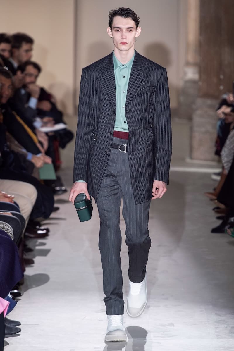 salvatore ferragamo mfw 2019 fw paul andrew ready to wear