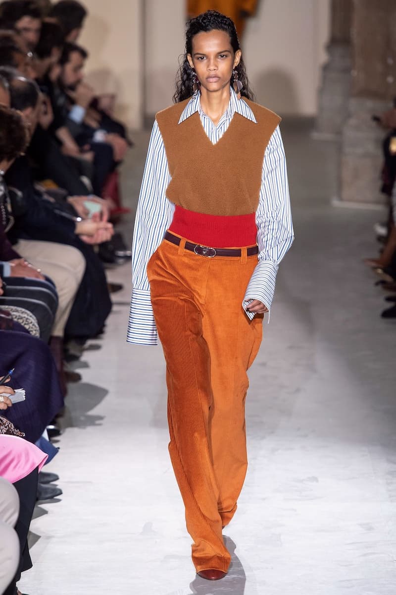 salvatore ferragamo mfw 2019 fw paul andrew ready to wear