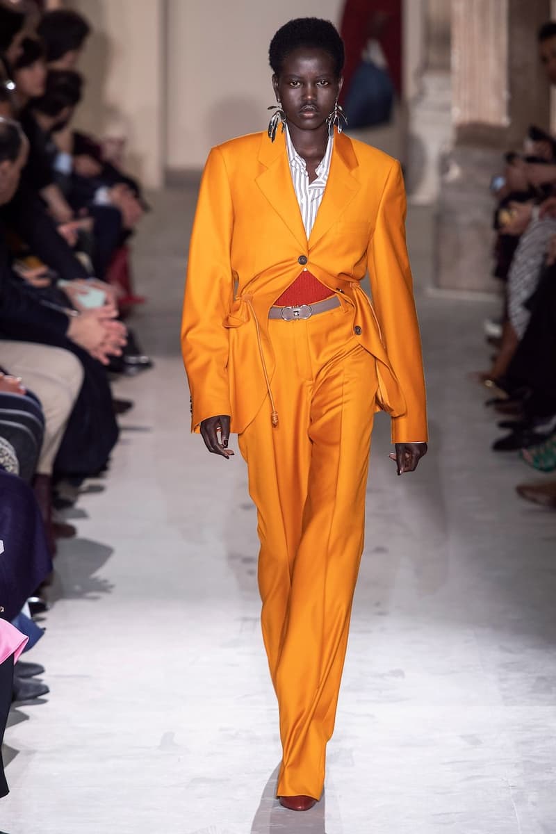 salvatore ferragamo mfw 2019 fw paul andrew ready to wear