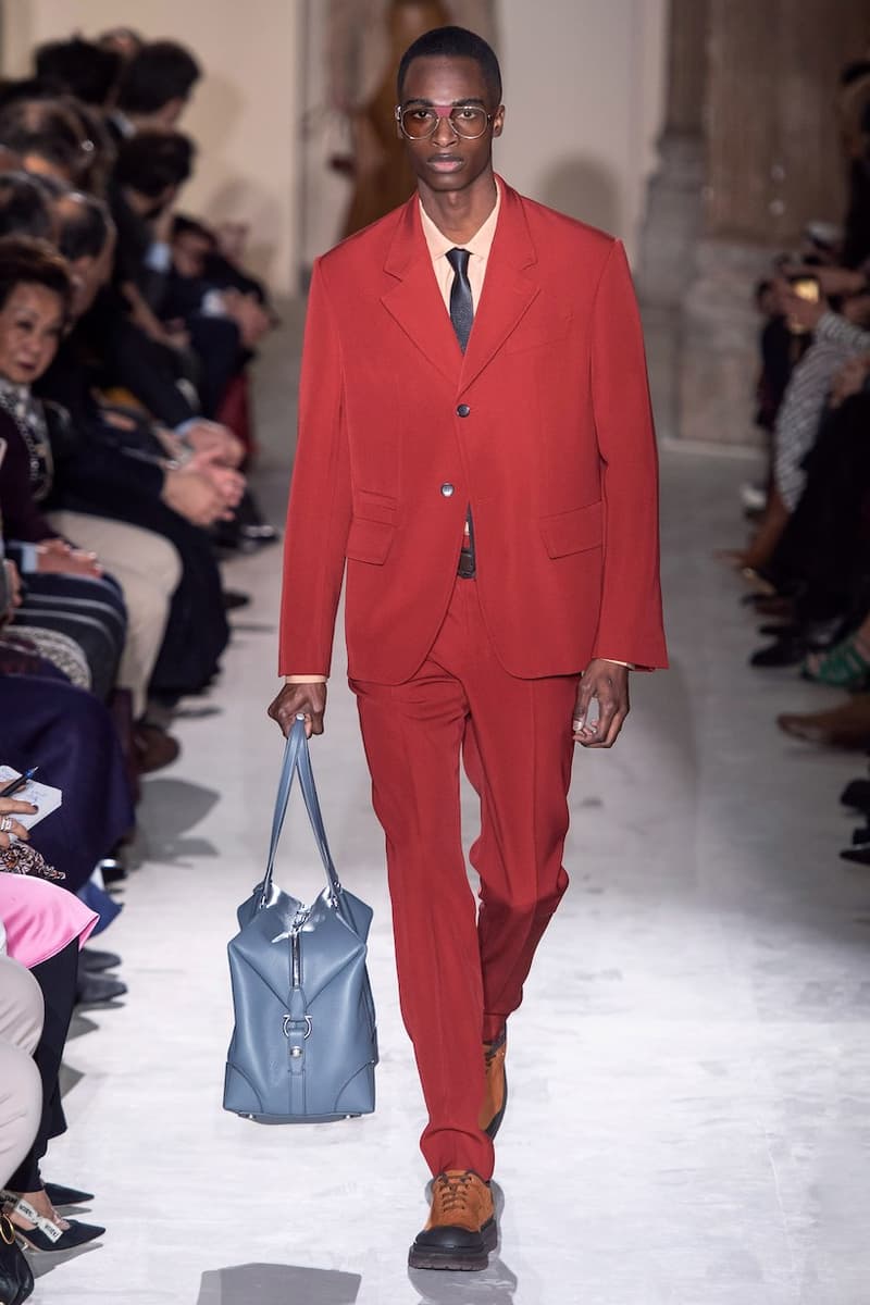 salvatore ferragamo mfw 2019 fw paul andrew ready to wear