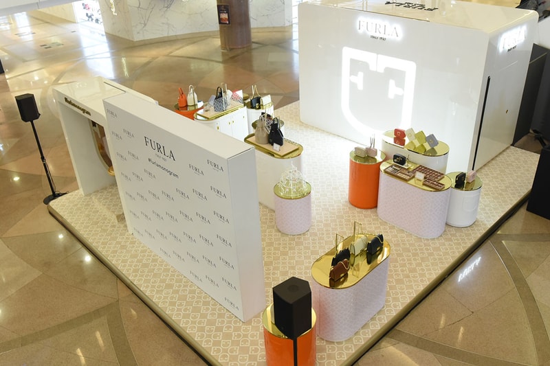 FURLA MONOGRAM HK Harbour City Pop Up Store