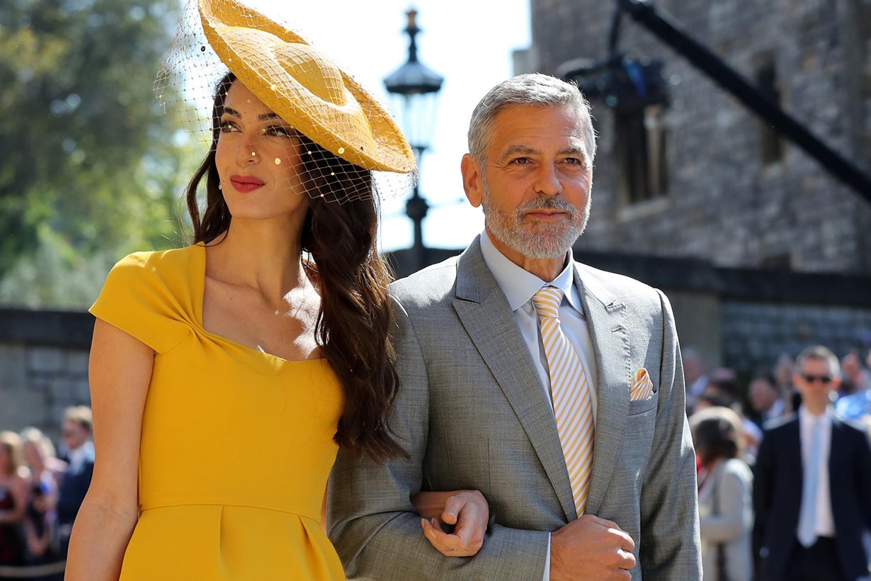 George Clooney Amal Clooney Meghan Markle Wedding