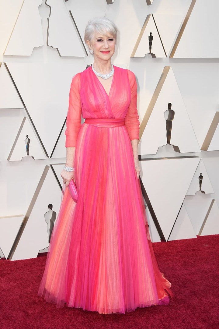 Helen Mirren Oscar 2019 Red Carpet