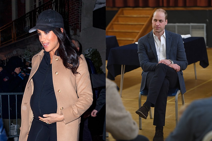 Meghan Markle baby shower prince William