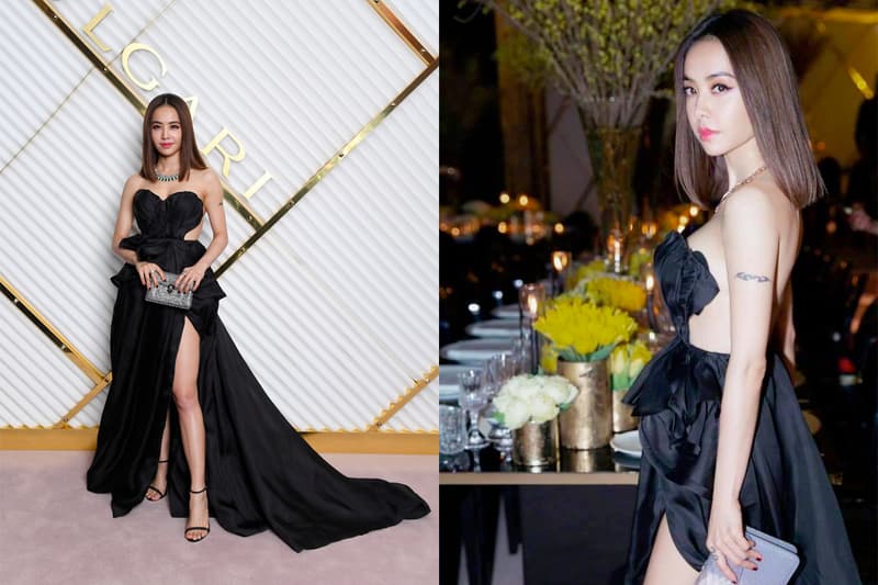 jolin bvlgari gown bella hadid koki sexy look