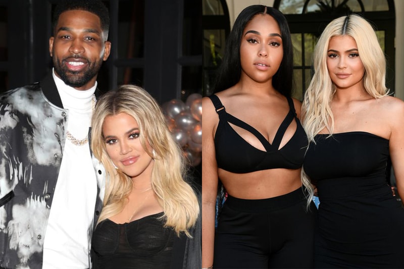 Khloé Kardashian Tristan Thompson Jordyn Woods Kylie Jenner