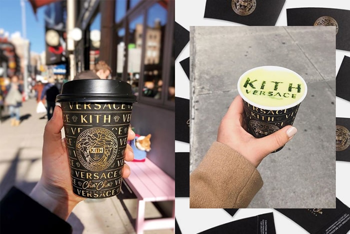 史上最矜貴的飲品！KITH x Versace 這回推出聯乘抹茶飲品！