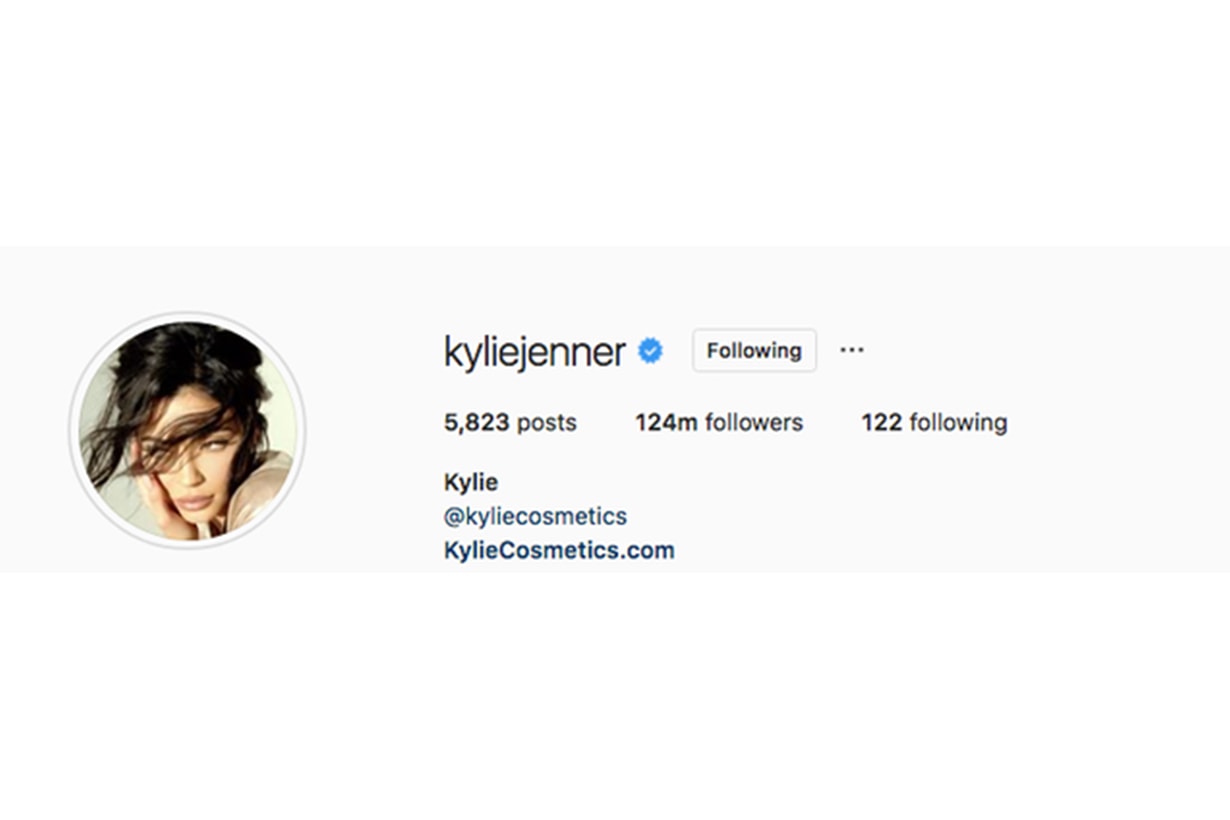 Kylie Jenner Instagram Followers