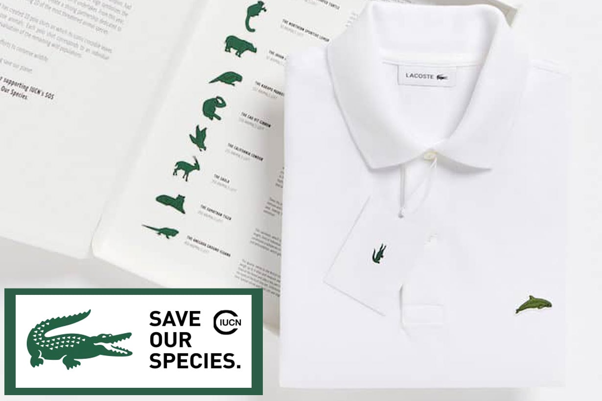 Lacoste x Save Our Species 2019