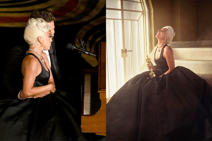 Lady Gaga 帶同小金人和他的內褲上節目,回應跟 Bradley Cooper 的緋聞!