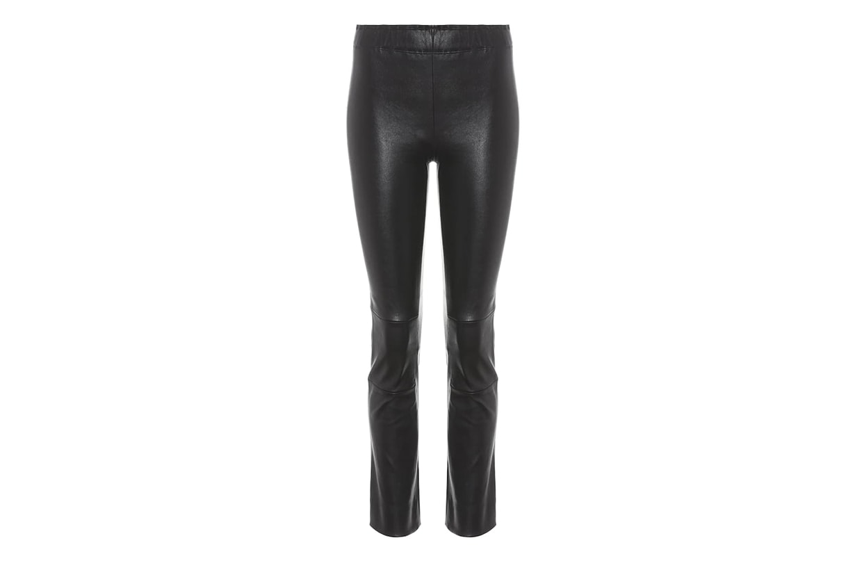 Stouls Maria Rosa Cropped Leather Trousers