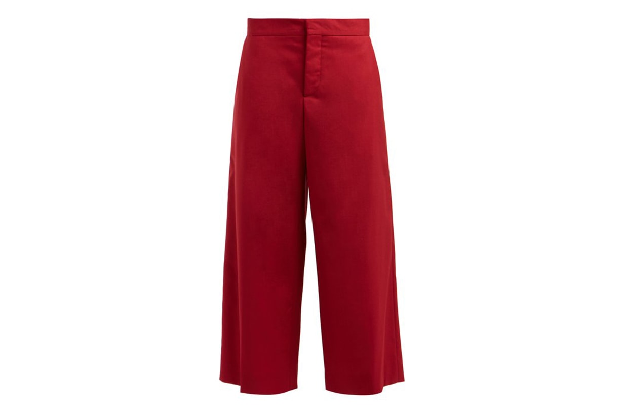 Marni Cropped Wool Trousers