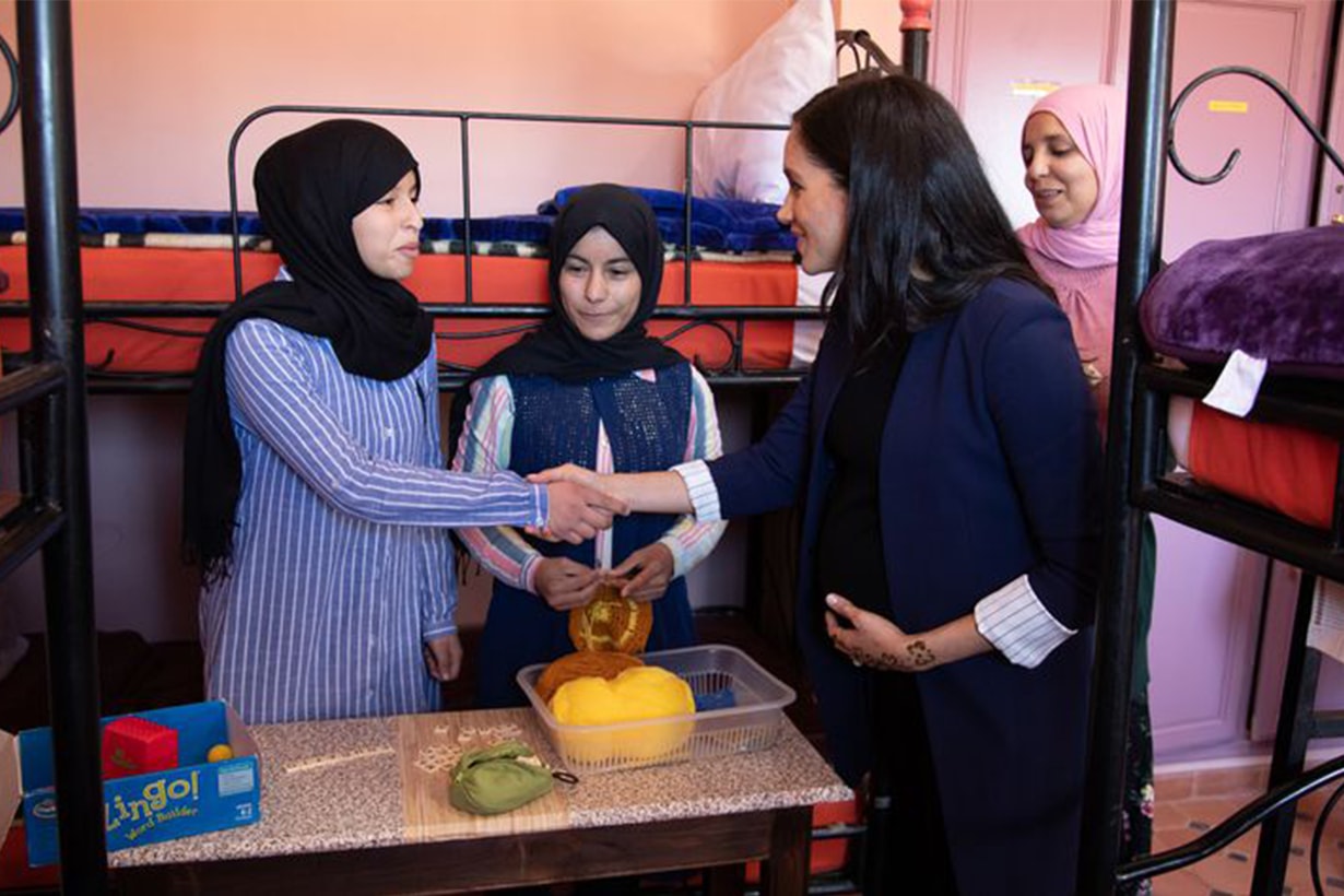Meghan Markle French Morocco Trip