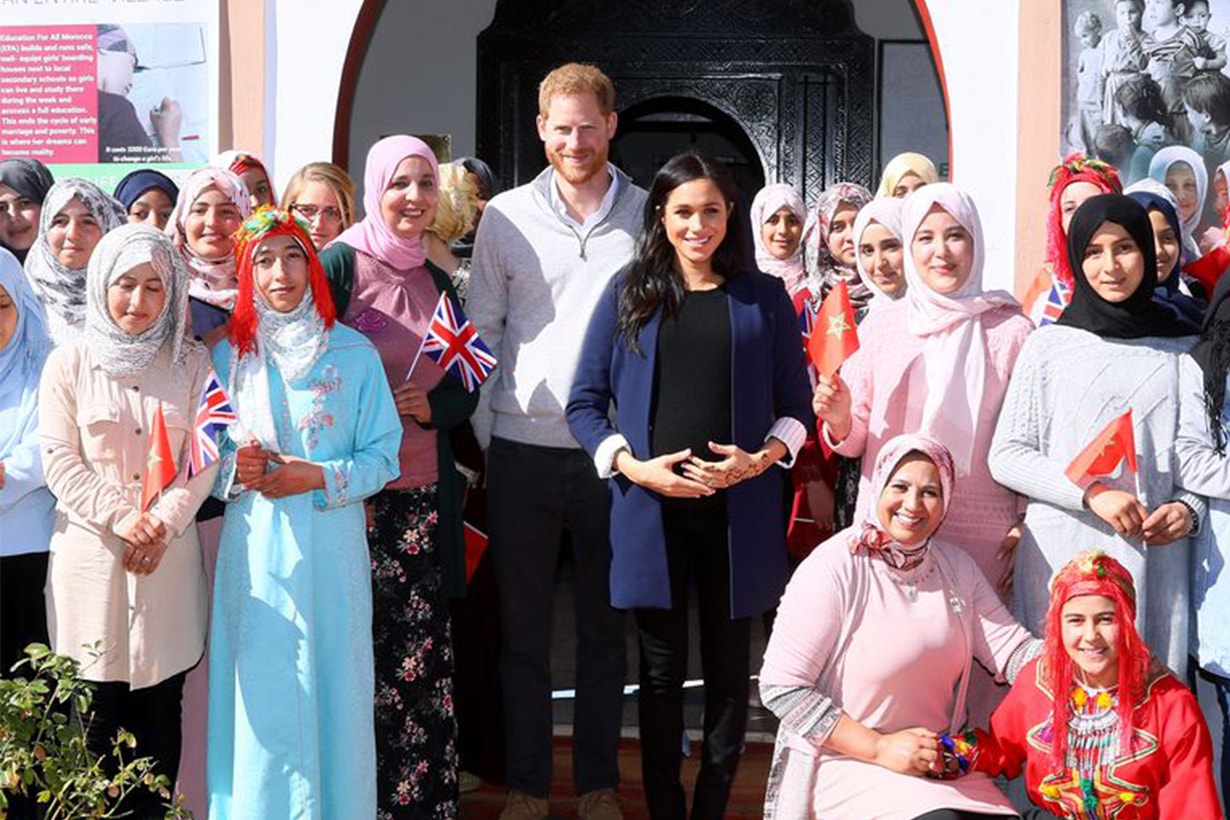 Meghan Markle French Morocco Trip Prince Harry