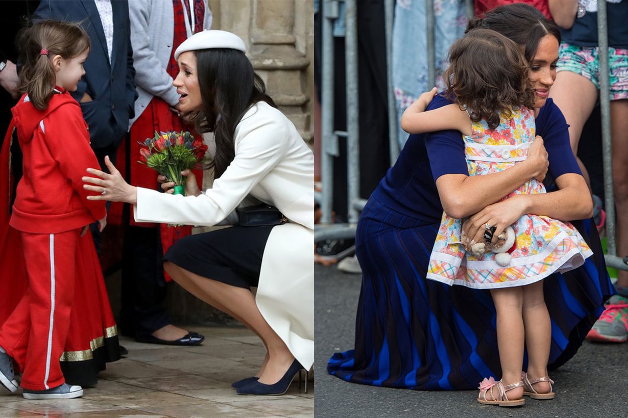 Meghan Markle Hug Kids