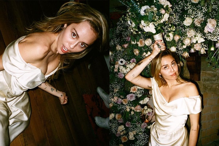 Miley Cyrus 釋出搞笑婚照!當了人妻仍是長不大的小天后