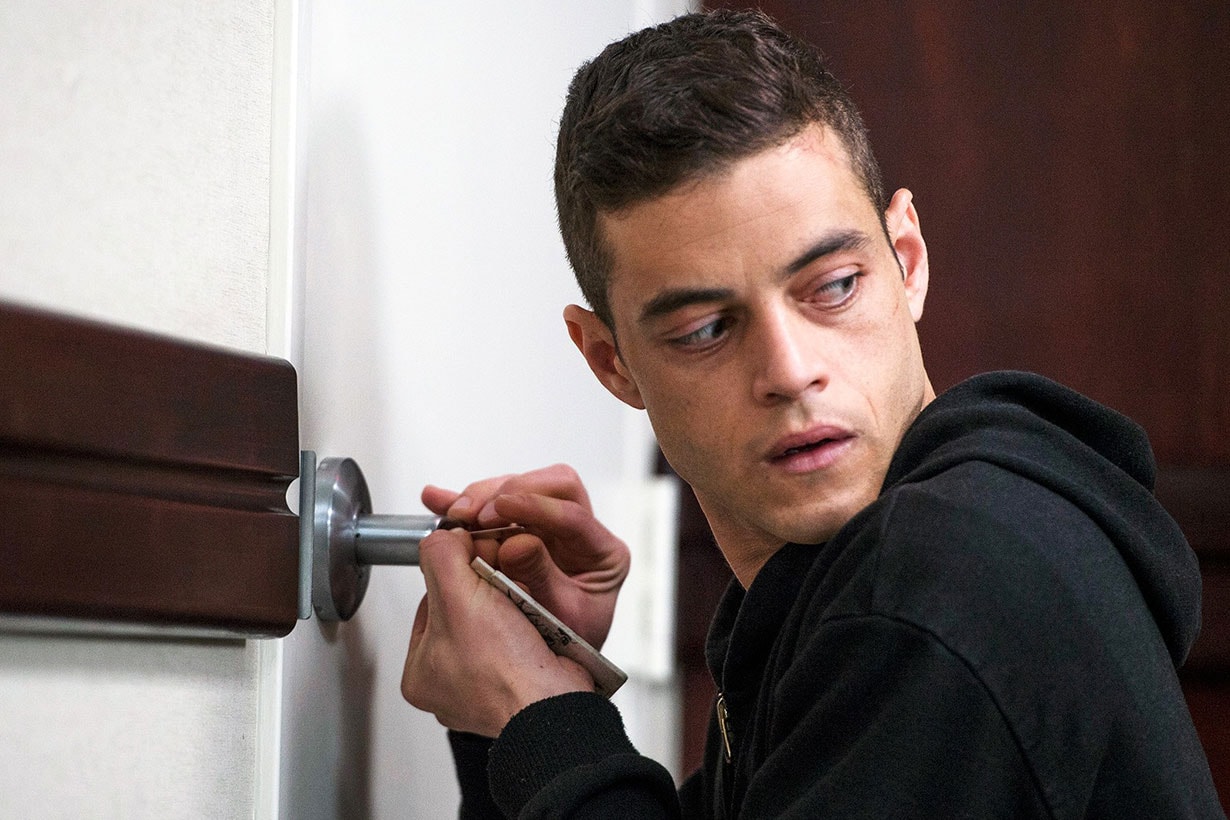 rami malek in mr.robot