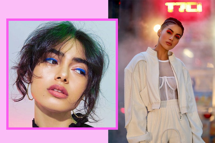 沒想到 Kendall Jenner、Kylie Jenner 姐妹花也都陷入霓虹彩妝的熱潮!