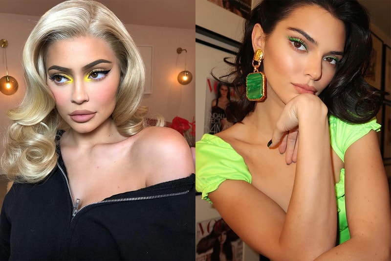 neon makeup