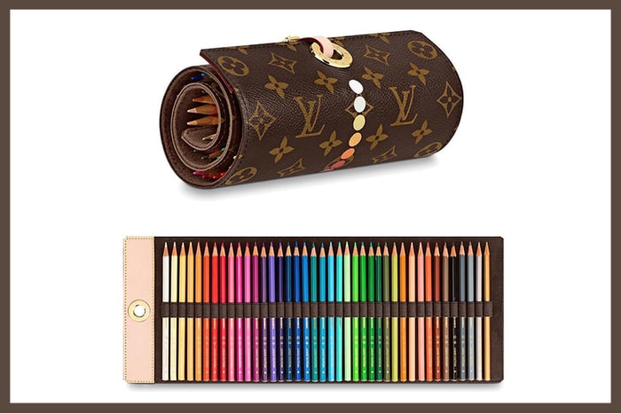 Louis Vuitton 即將推出 40 色的色鉛筆組合，這超奢侈的文具買得下手嗎？