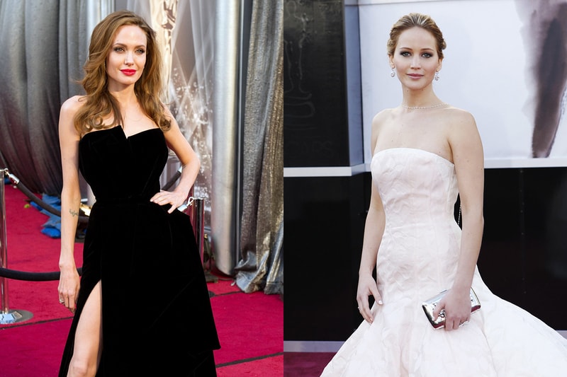 Angelina Jolie Jennifer Lawrence