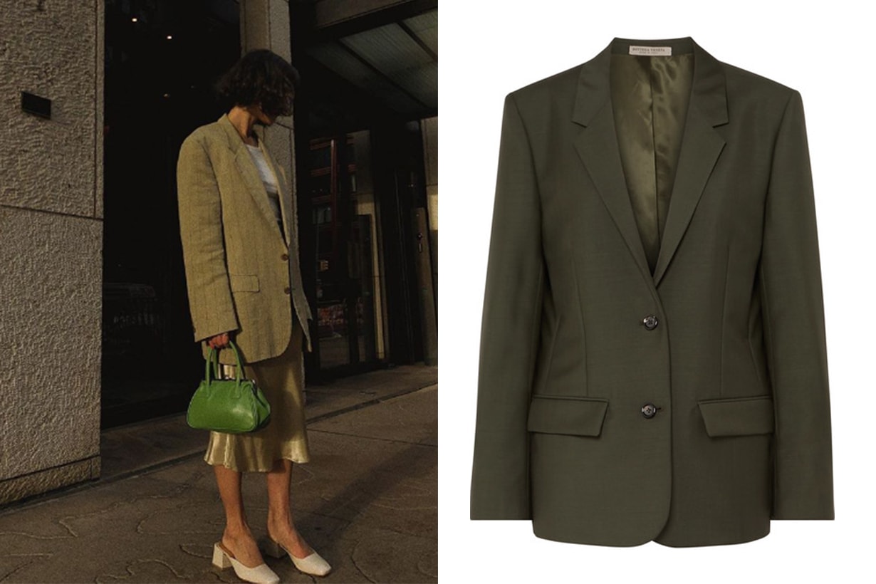 Bottega Veneta Mohair and Wool-Blend Blazer