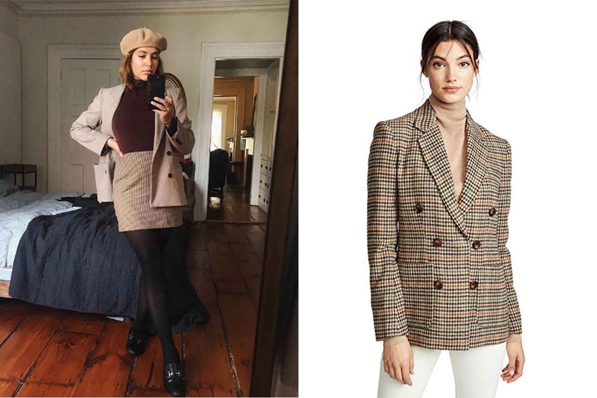 French Style Blazer Fashion Rachel Antonoff Vivian Blazer